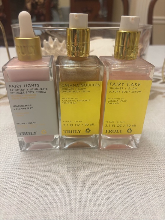 TRULY Other - Truly Beauty Trio-Fairy Lights, Cabana Goddess, and Fairy Cake - all 3.1oz